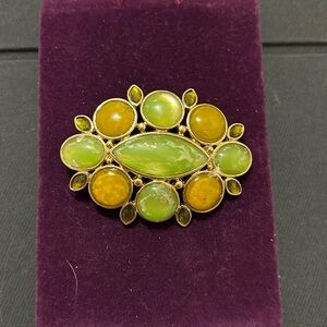 Green Brooch